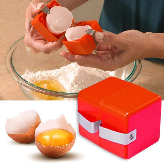 Portable egg opener