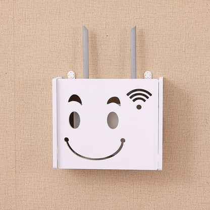 Eco friendly hanging Wifi Router Storage Boxes