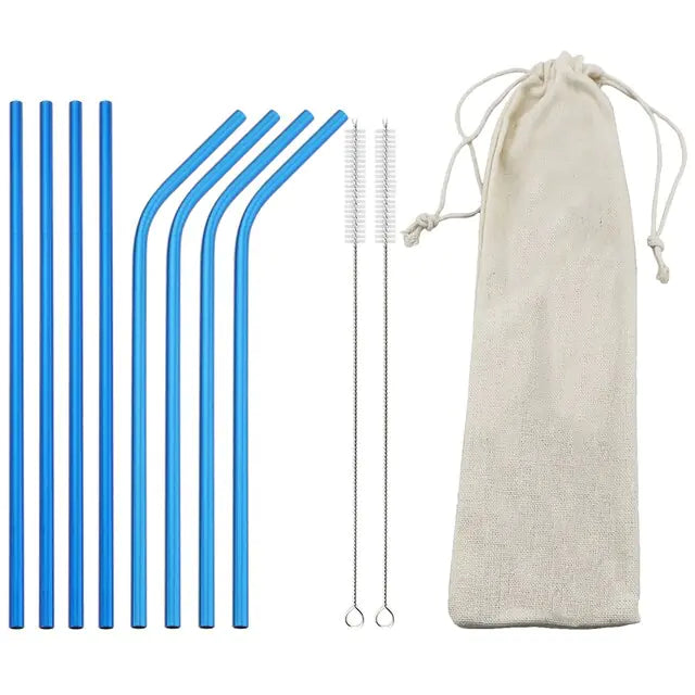 Eco Friendly Reusable Stainless Steel Straws