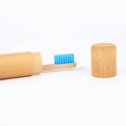 Bamboo Toothbrush Novelty Wooden Teeth Brush soft-bristle Bamboo Fibre