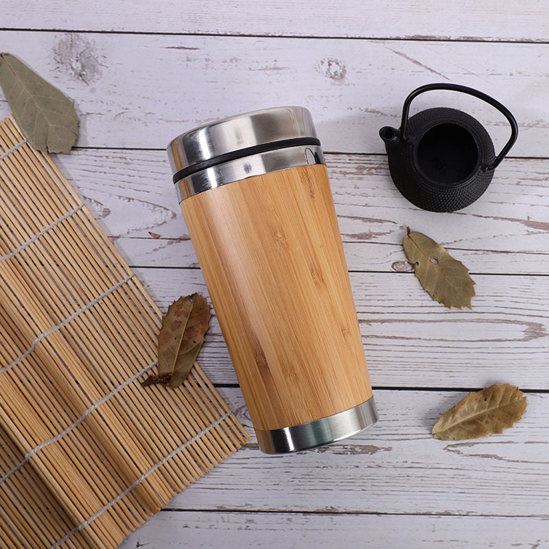 Thermos Mug en Bambou