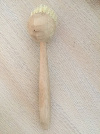 Bamboo Kitchen Brush with Handle