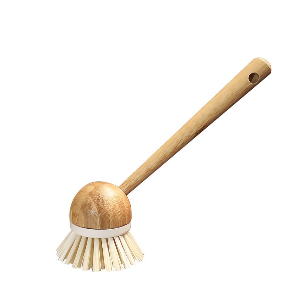 Bamboo Kitchen Brush with Handle