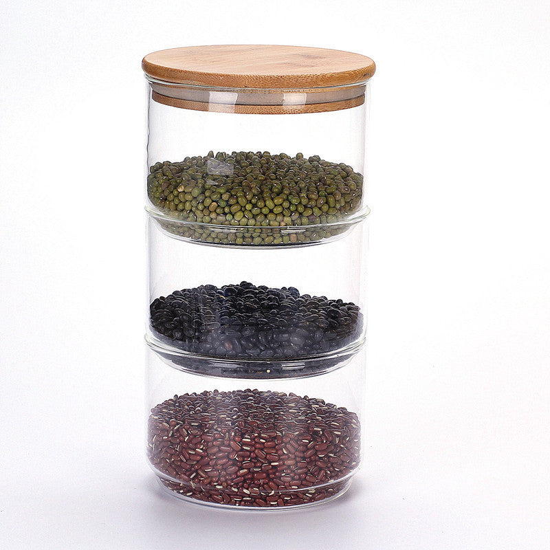 Multi-layer glass sealed jar