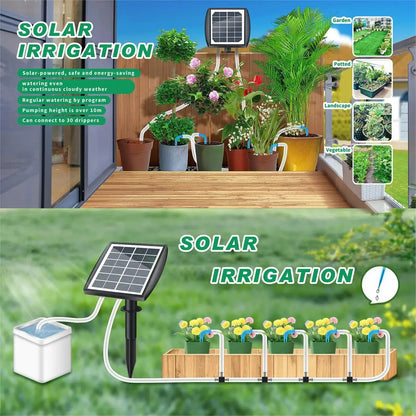 Solar-Powered Auto Watering System