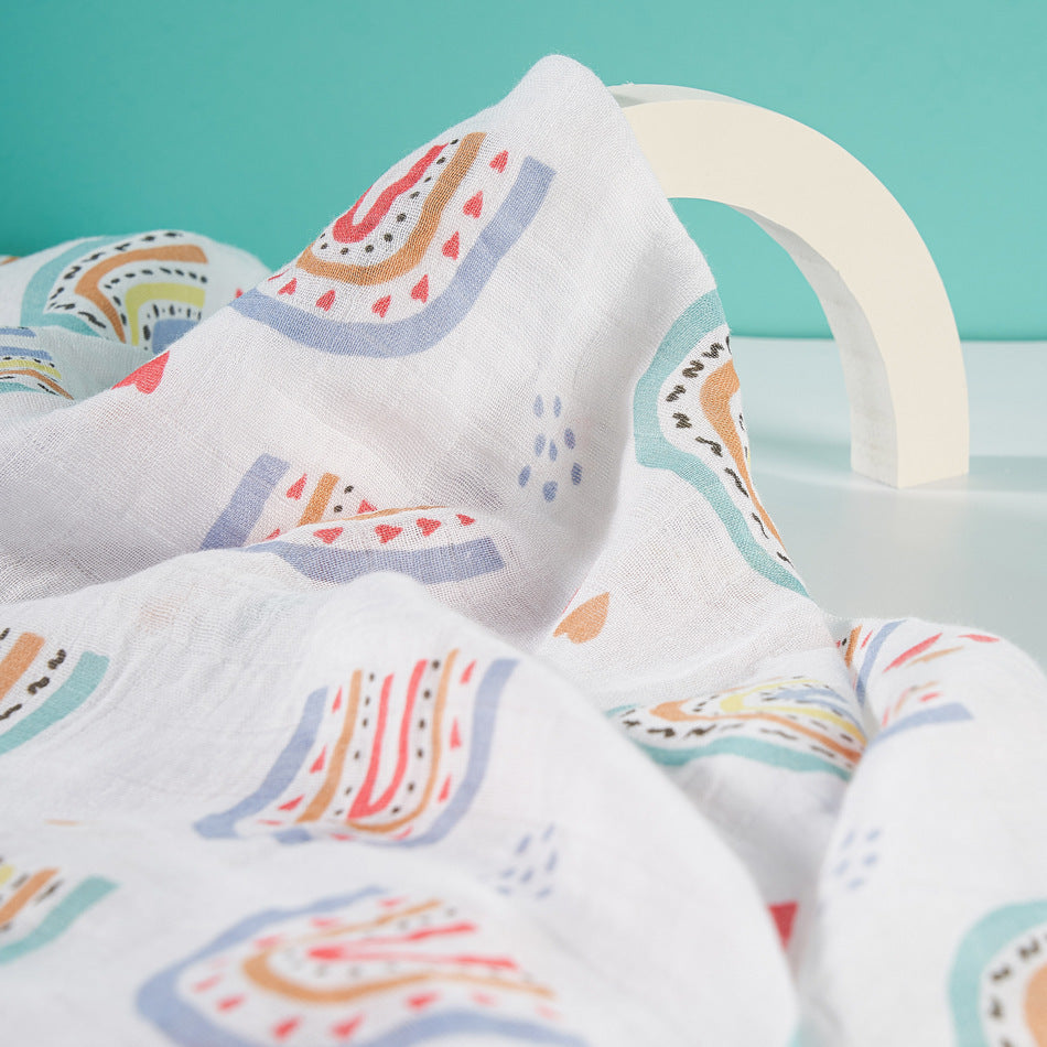 Newborn baby bamboo fiber gauze