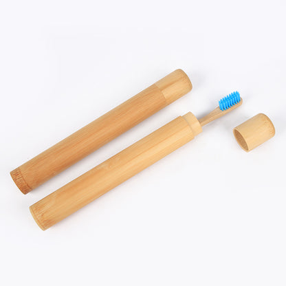 Bamboo Toothbrush Novelty Wooden Teeth Brush soft-bristle Bamboo Fibre