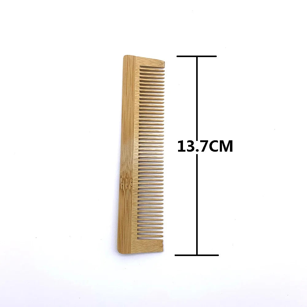 Natural Eco Biodegradable Bamboo Comb Massage Hair Vent Brush