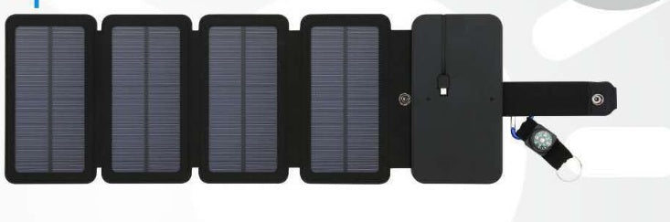 Outdoor 8W Solar Charger – Portable Folding Solar Panel for Mobile Power