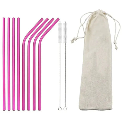 Eco Friendly Reusable Stainless Steel Straws