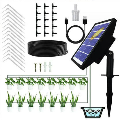 Solar-Powered Auto Watering System